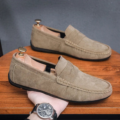 EliteComfort Suede Loafers