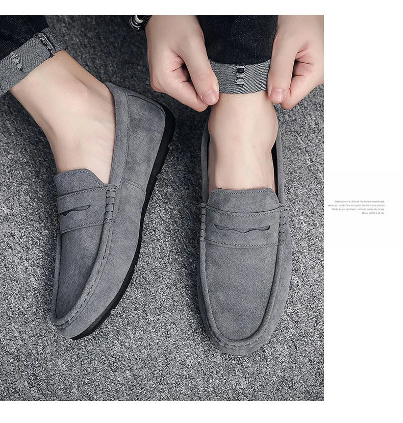 EliteComfort Suede Loafers