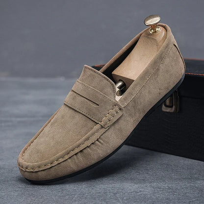 EliteComfort Suede Loafers