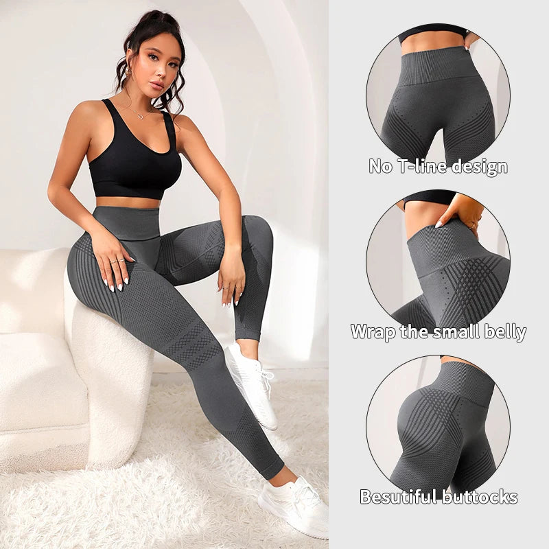 SculptFit Seamless High-Waist Leggings