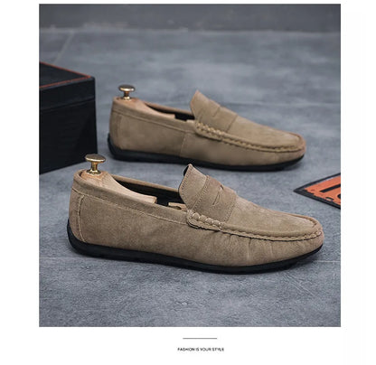 EliteComfort Suede Loafers