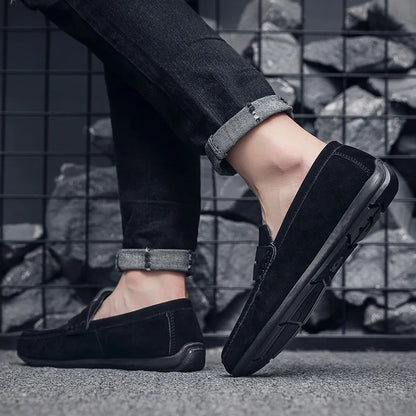 EliteComfort Suede Loafers